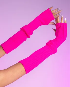 20" Basic Solid Arm Warmers (Pair)