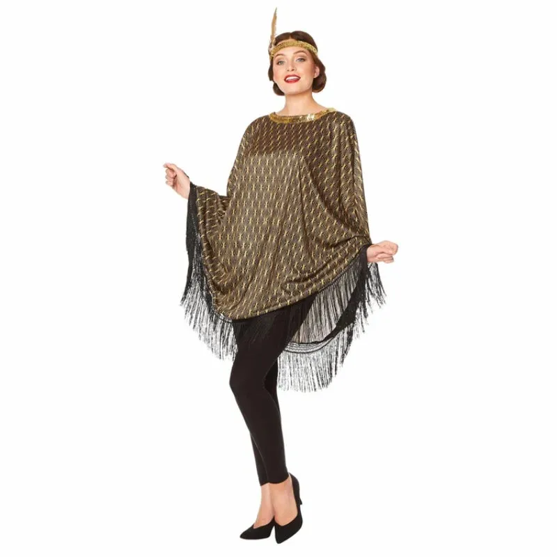 20's Flapper Poncho