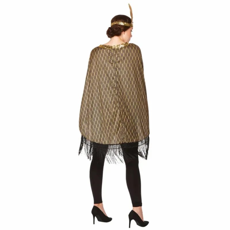 20's Flapper Poncho