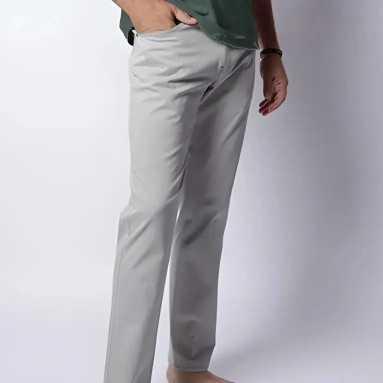 365 | Chrome Stretch Cotton Sateen 5 Pocket Pants