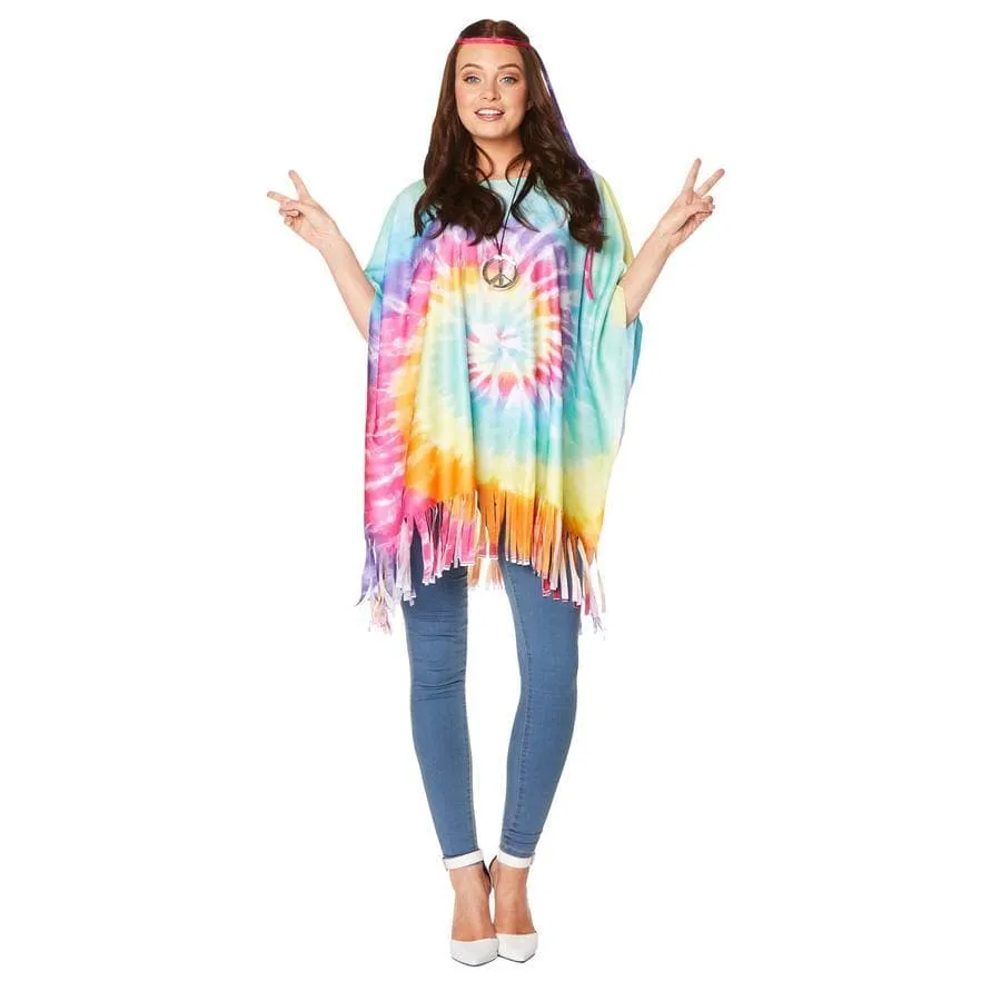 60s 70s Hippie Poncho