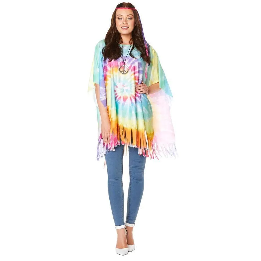 60s 70s Hippie Poncho