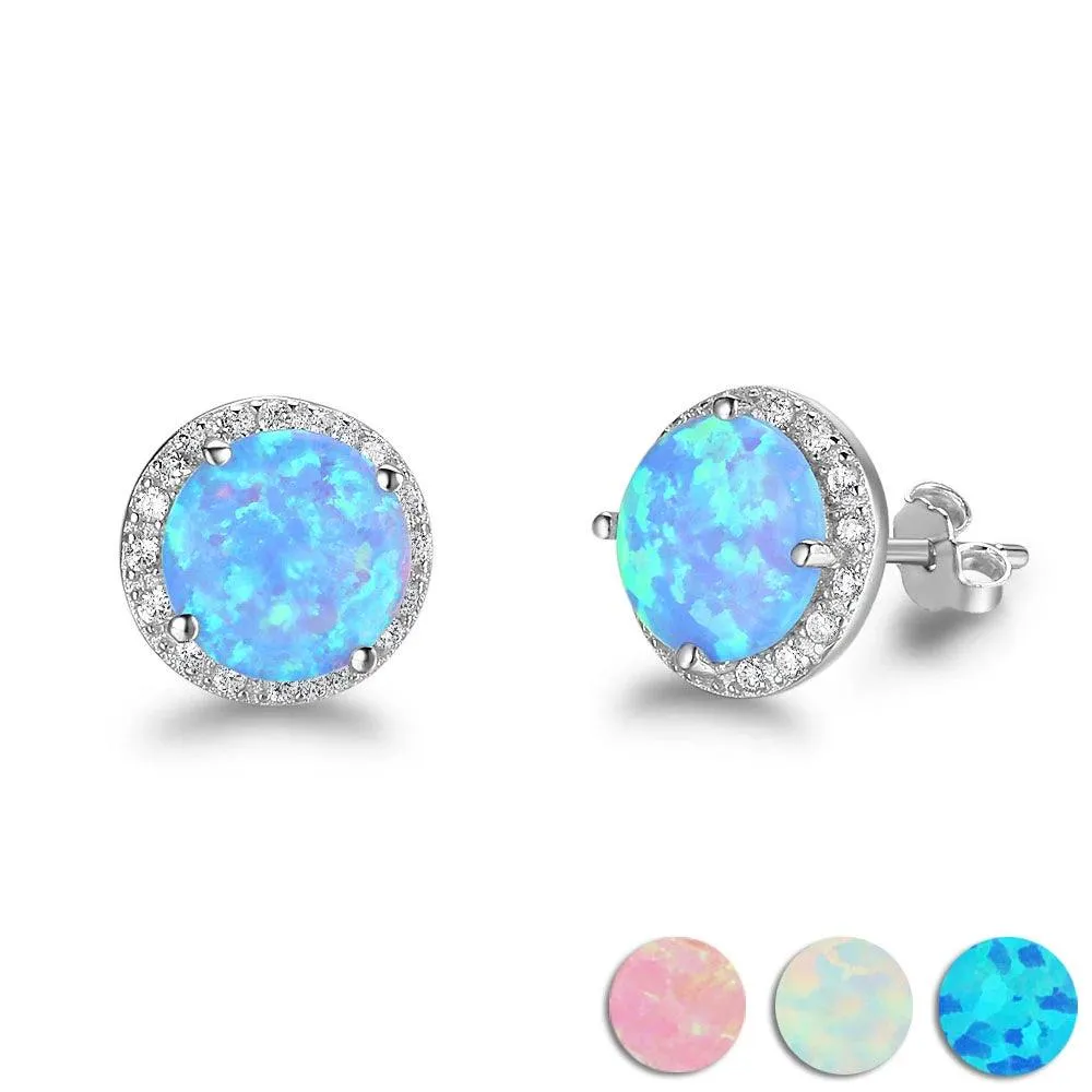 925 Sterling Silver Stud Earrings Classic Stud Earring For Women