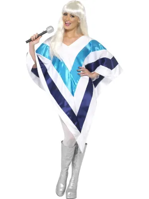 Abba Poncho 70s Costume - Buy Online Only