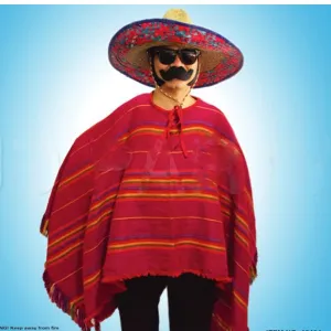 Adult Deluxe Mexican Poncho