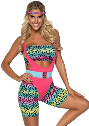 Aerobics Cardio Cutie 80's Womens Costume