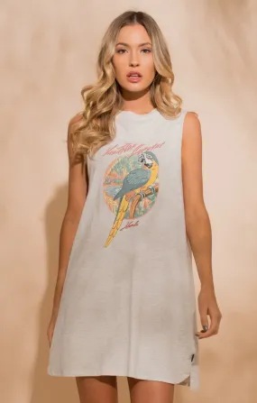 Afends Womens Macaw - Bandcut Dress