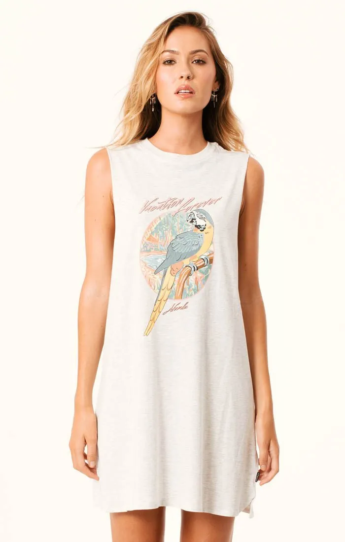 Afends Womens Macaw - Bandcut Dress