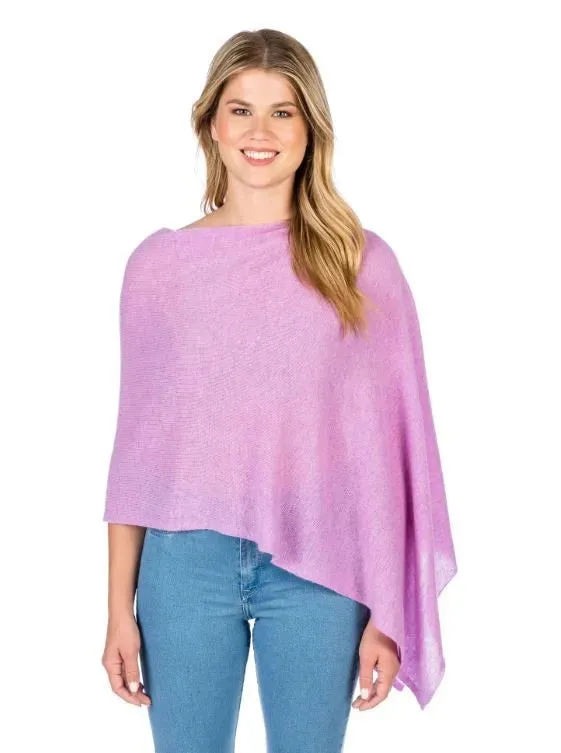 Alashan | 100% Cashmere | Dress Topper Poncho | Women's