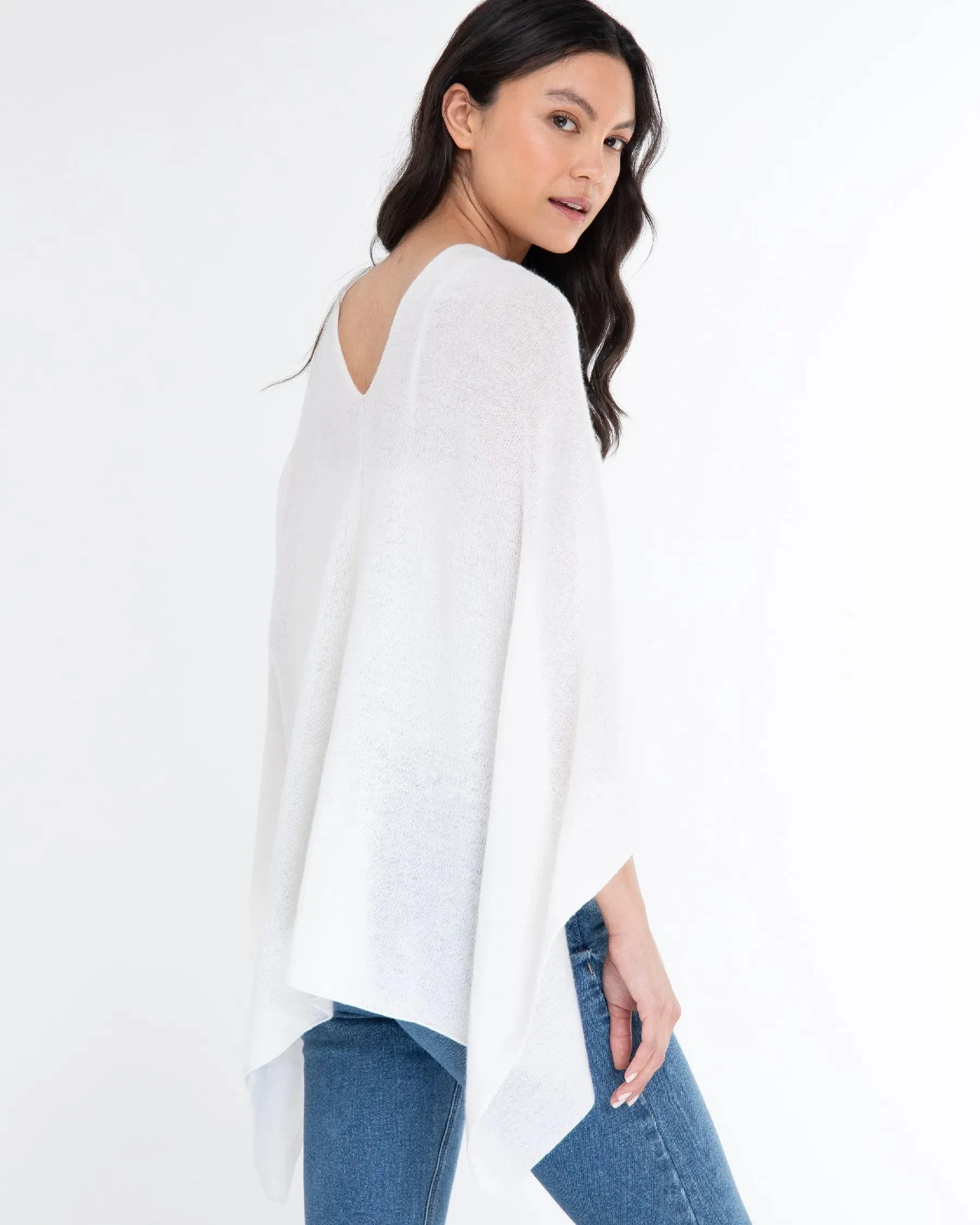 Alashan | 100% Cashmere | Dress Topper Poncho | Women's