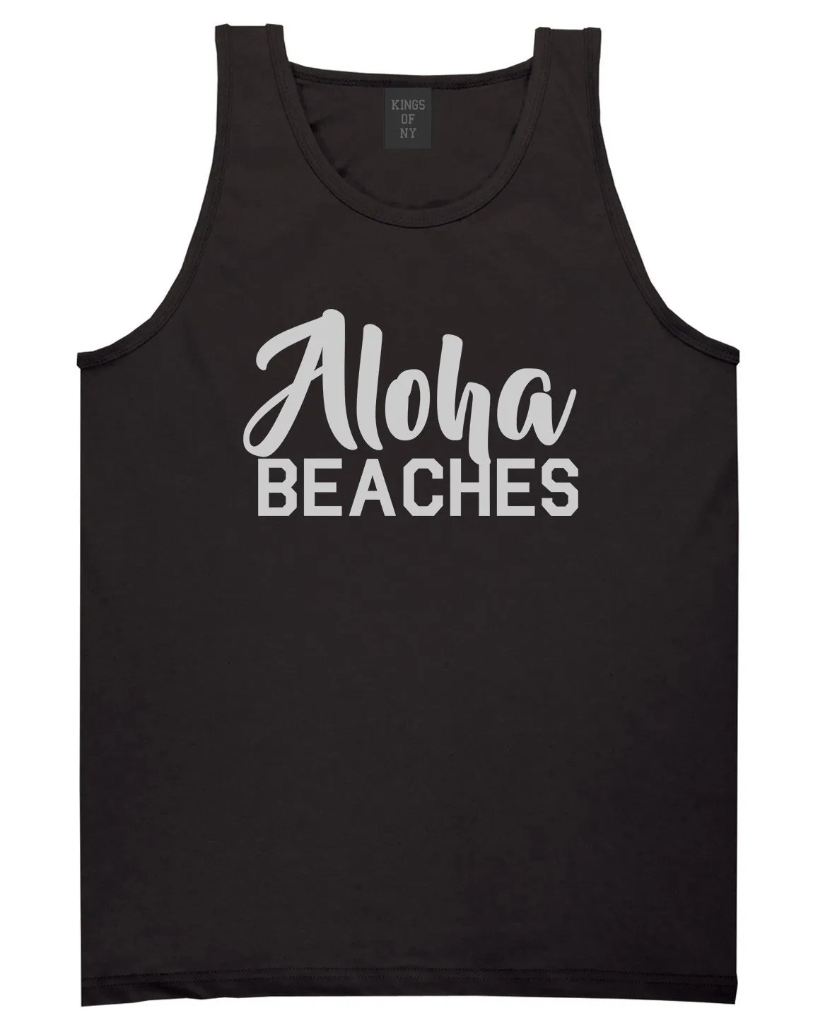 Aloha Beaches Mens Tank Top Shirt