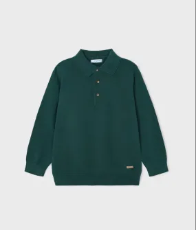 Alpine Long Sleeve Knit Polo