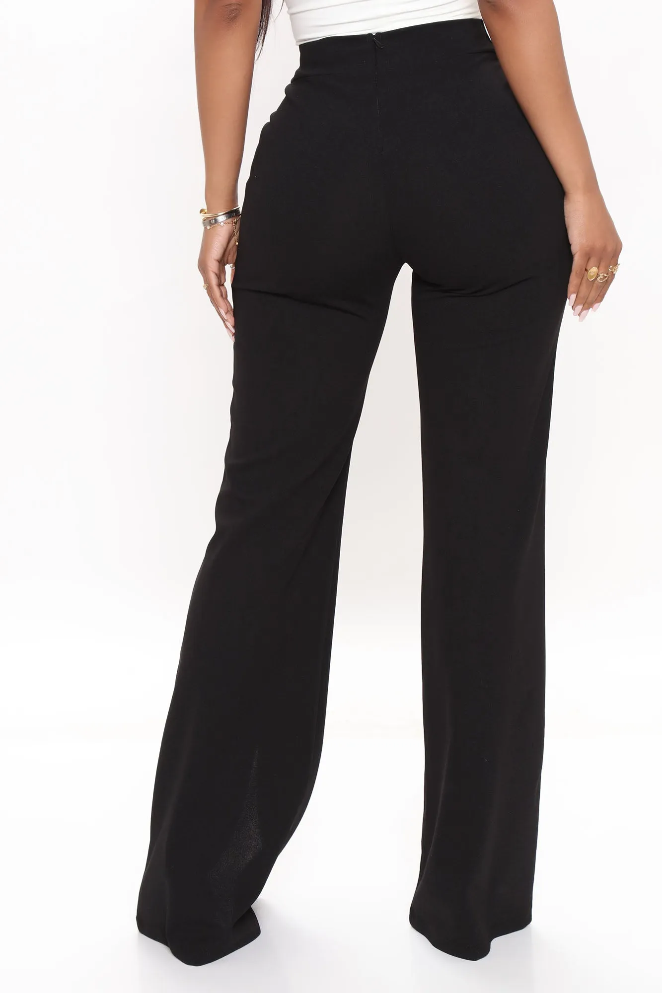 Amorra High Waisted Dress Pant - Black