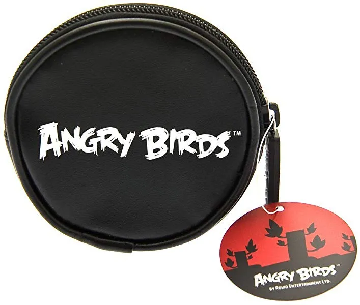 Angry Birds Black Coin Purse