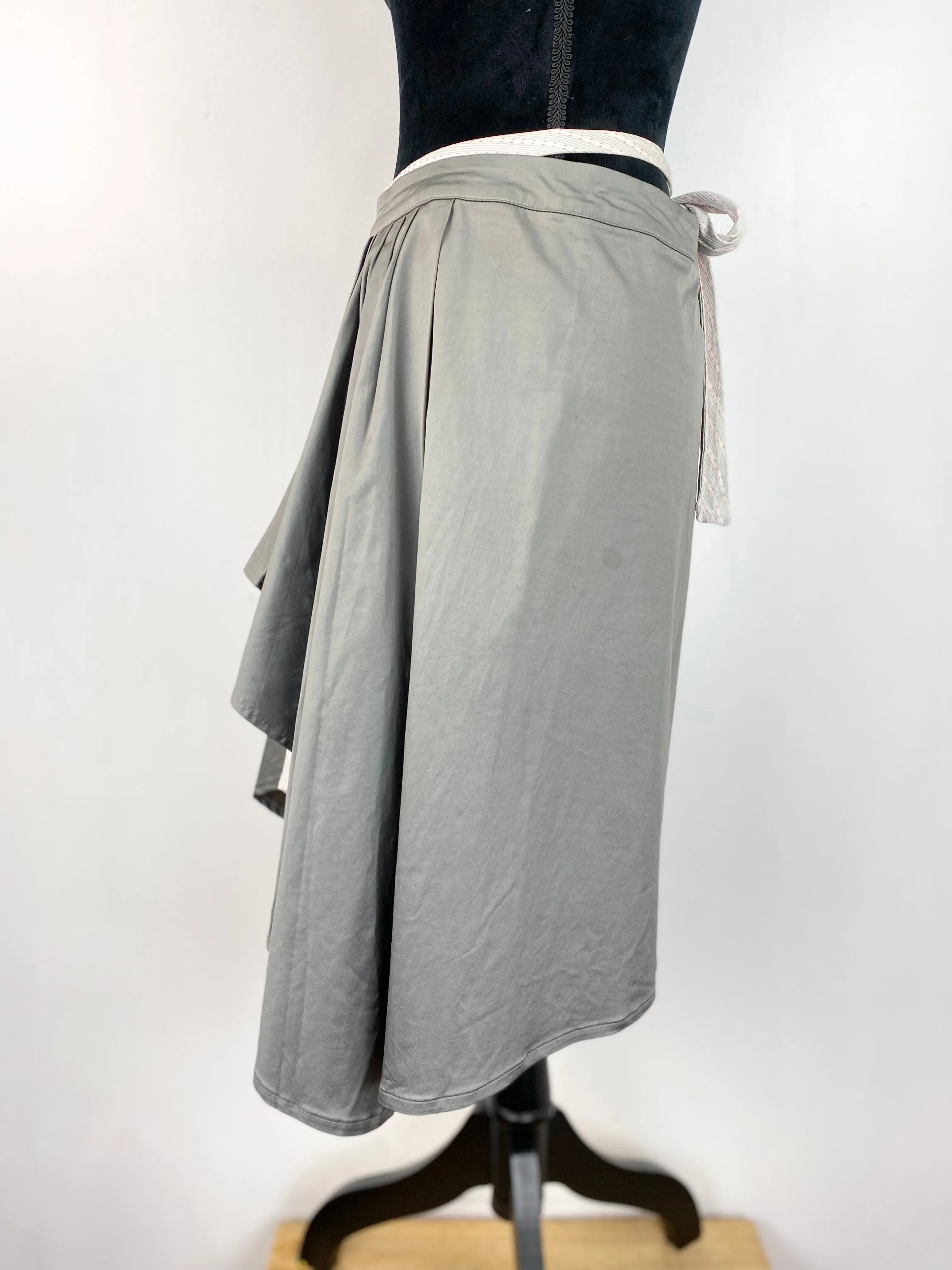 Anuschka Hoevener Taupe Layered Skirt - AU12