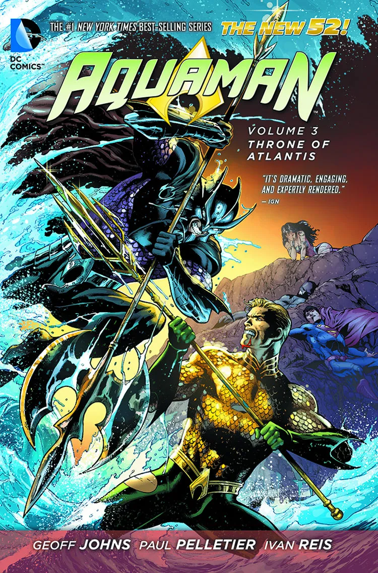 AQUAMAN HC VOL 03 THRONE OF ATLANTIS (N52)