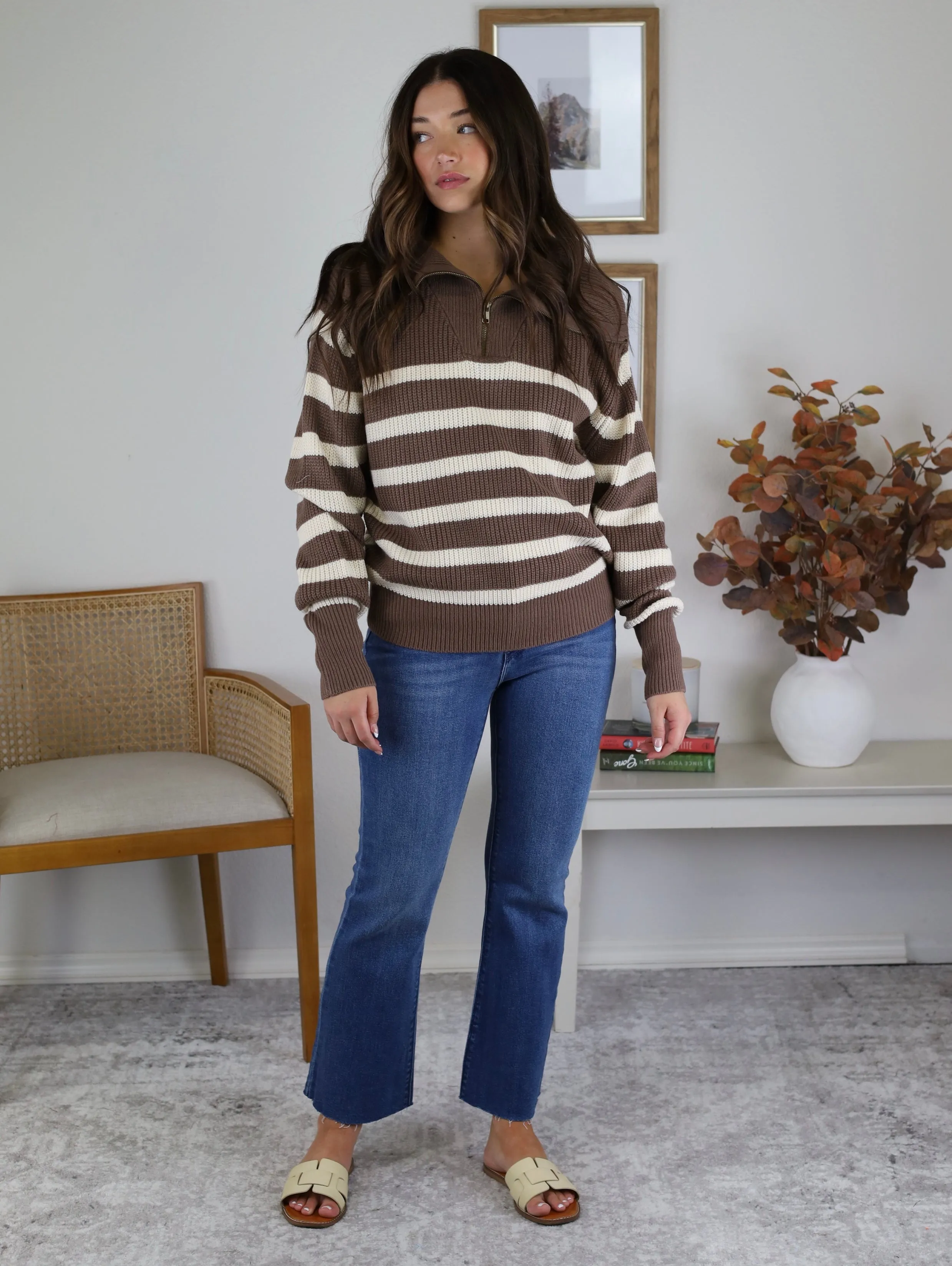 Areia Half Zip Sweater