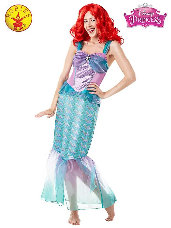 ARIEL DELUXE COSTUME, ADULT