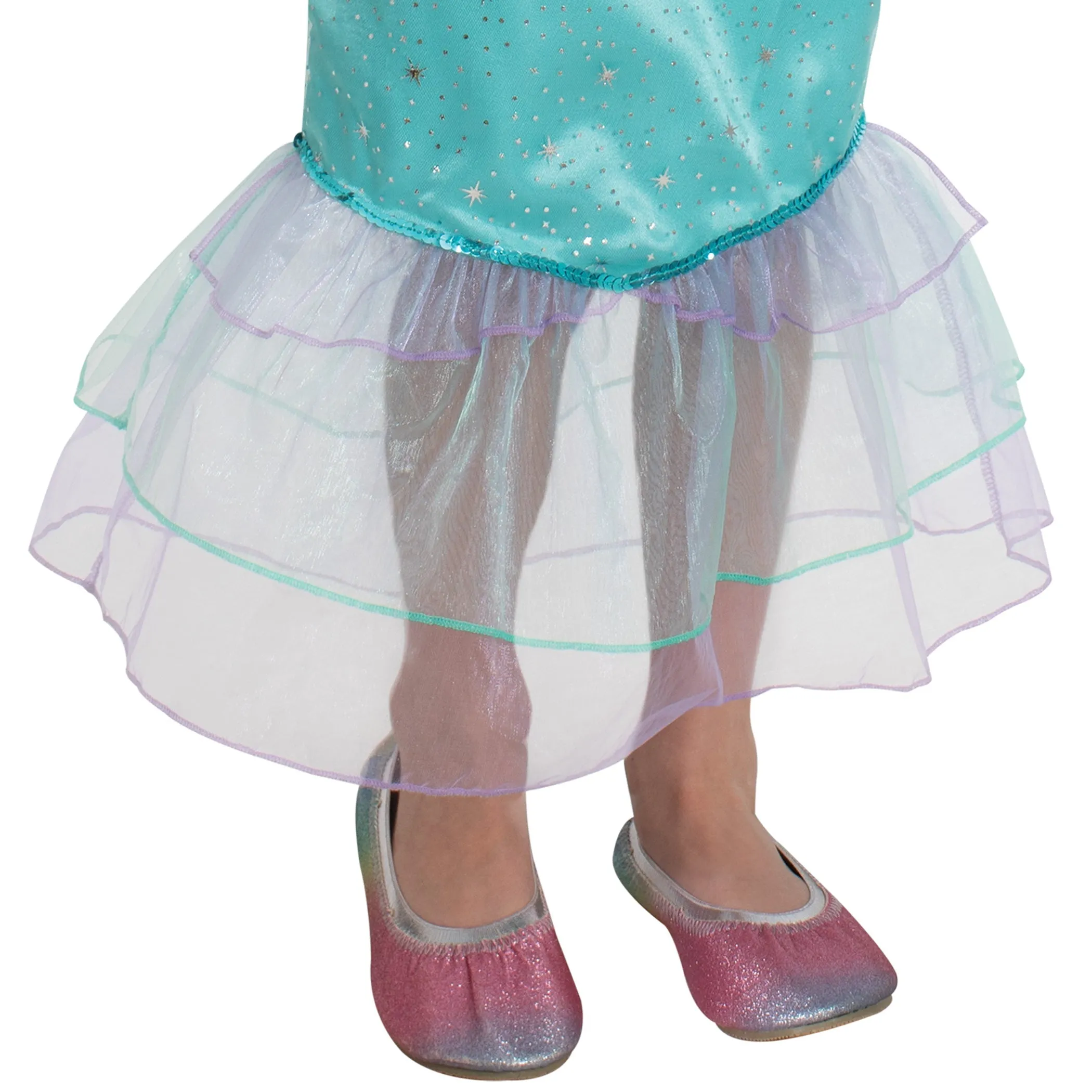 Ariel Sparkle Deluxe Costume for Kids - Disney The Little Mermaid