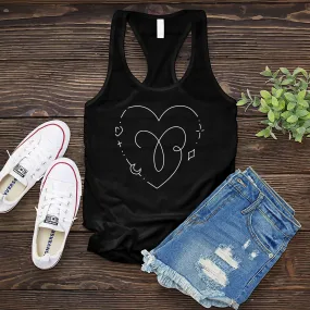 Aries Heart Women's Tank Top