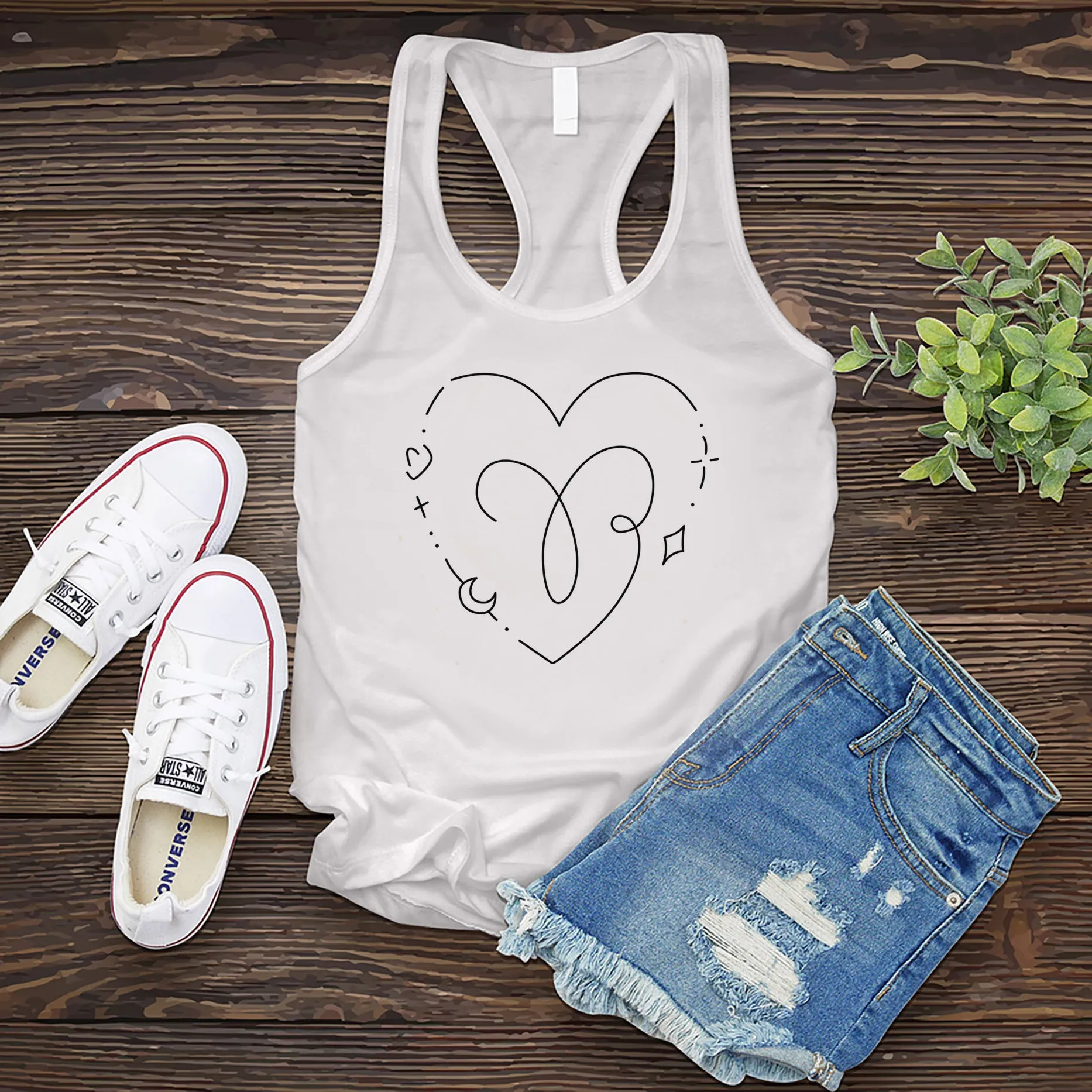 Aries Heart Women's Tank Top