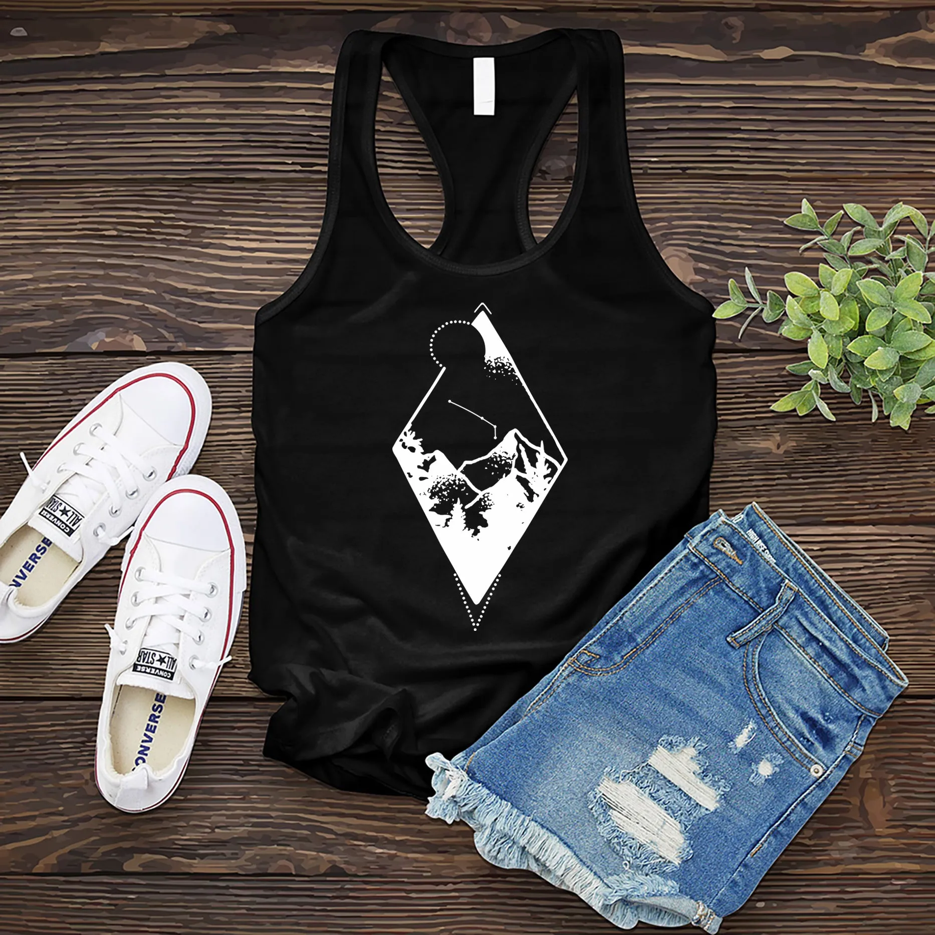 Aries Mountain Diamond Women's Tank Top