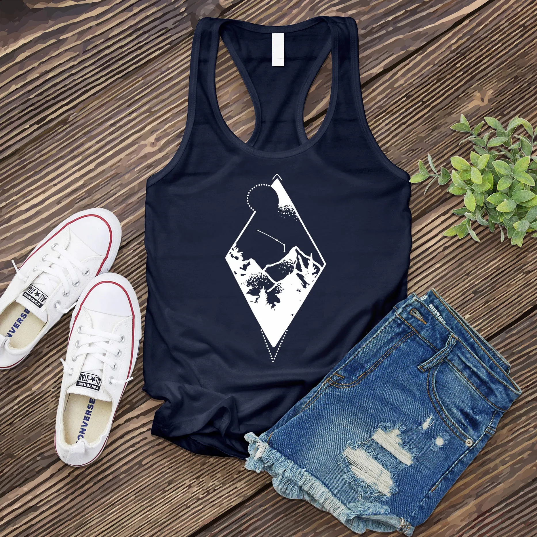 Aries Mountain Diamond Women's Tank Top