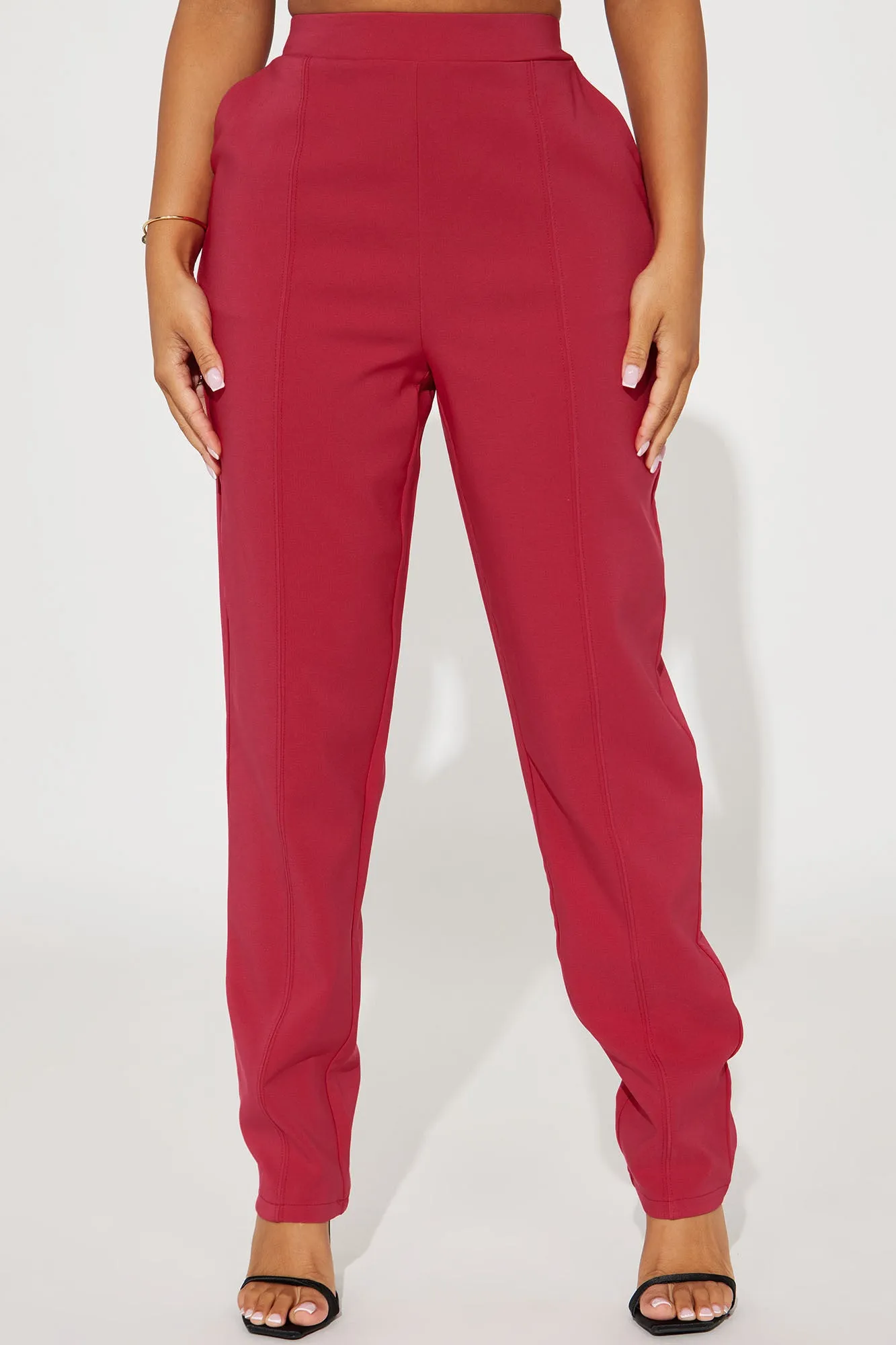 Back At It Trouser Pant - Magenta