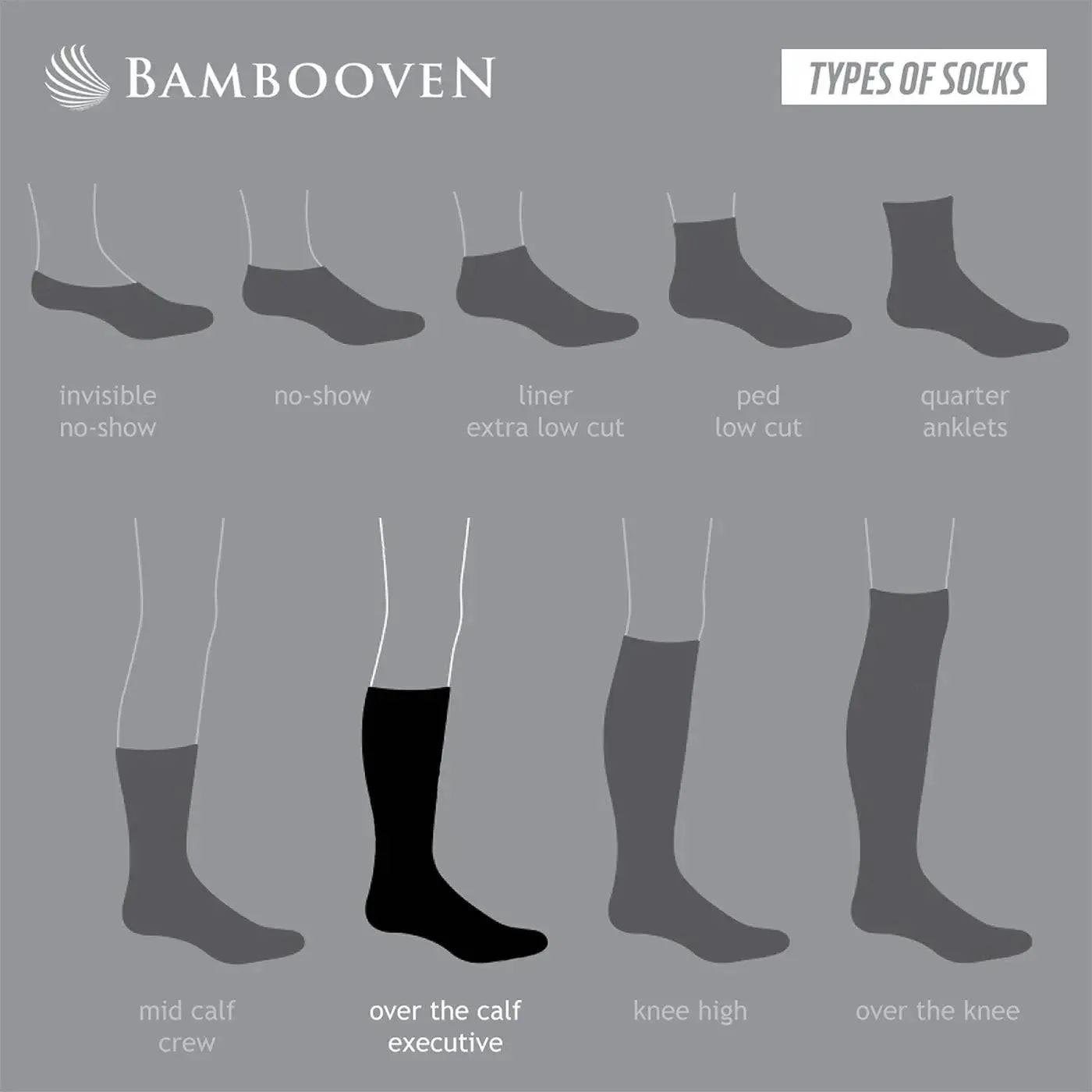 Bambooven Men’s Diabetic Dress & Trouser Socks – Multi Pack