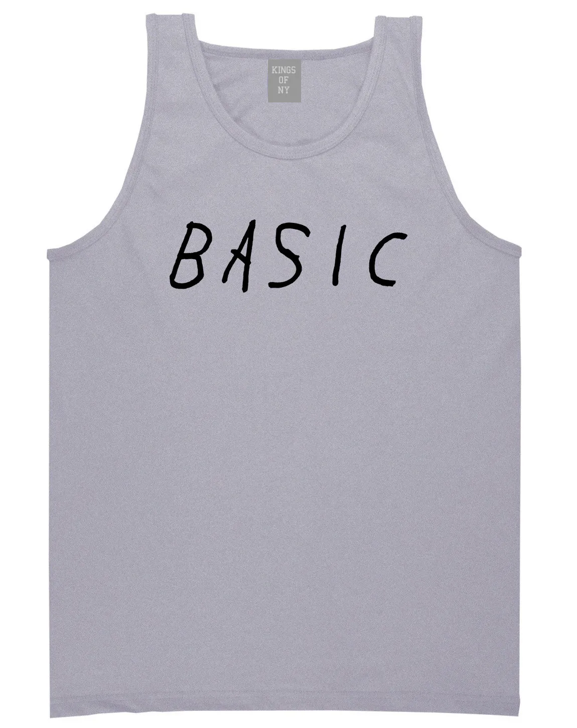 Basic Plain Mens Tank Top Shirt