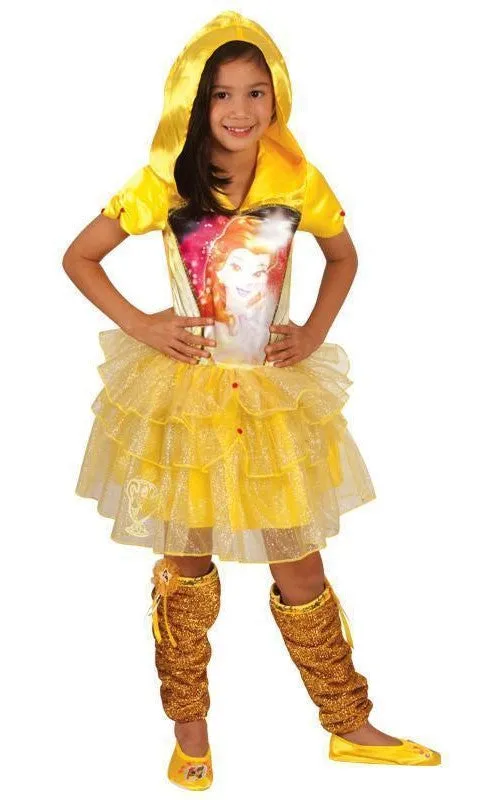 Belle Hooded Tutu Dress for Kids - Disney Beauty and the Beast