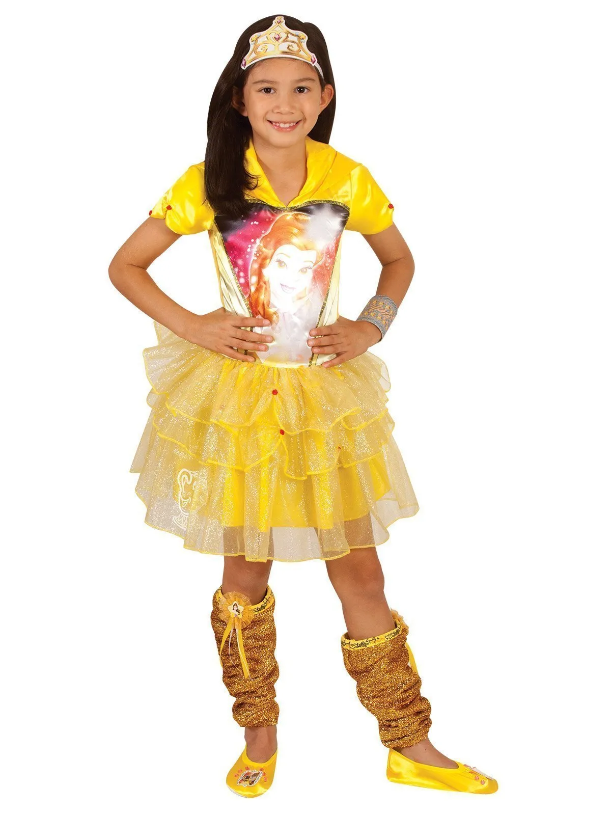 Belle Hooded Tutu Dress for Kids - Disney Beauty and the Beast