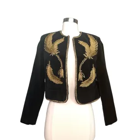 Black & Gold Jacket - M