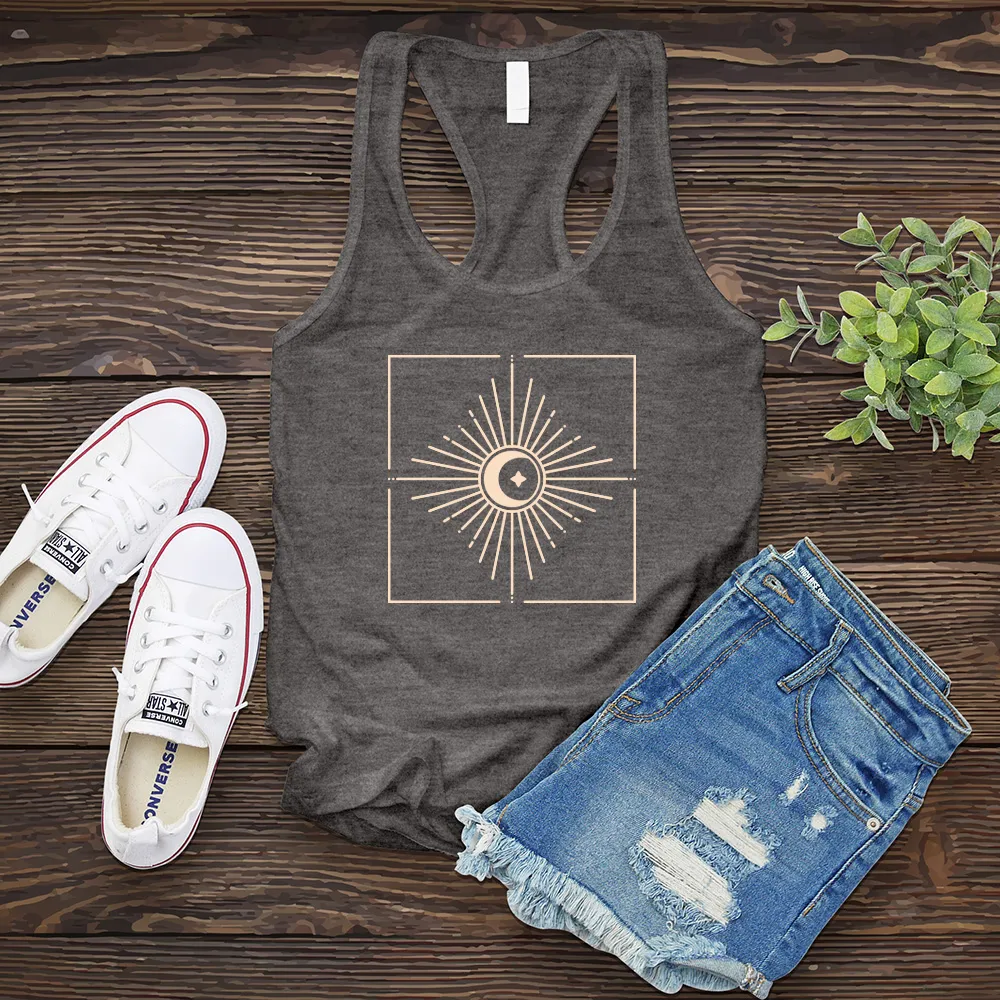 Boho Moon Emblem Women's Tank Top