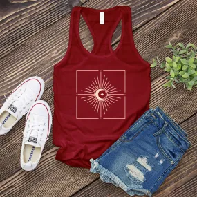 Boho Moon Emblem Women's Tank Top