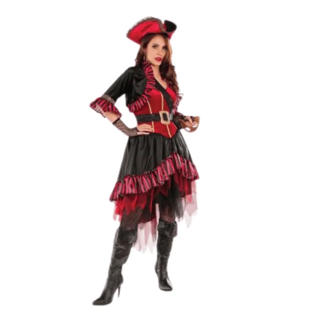 Buccaneer Pirate Lady Costume - Buy Online Only