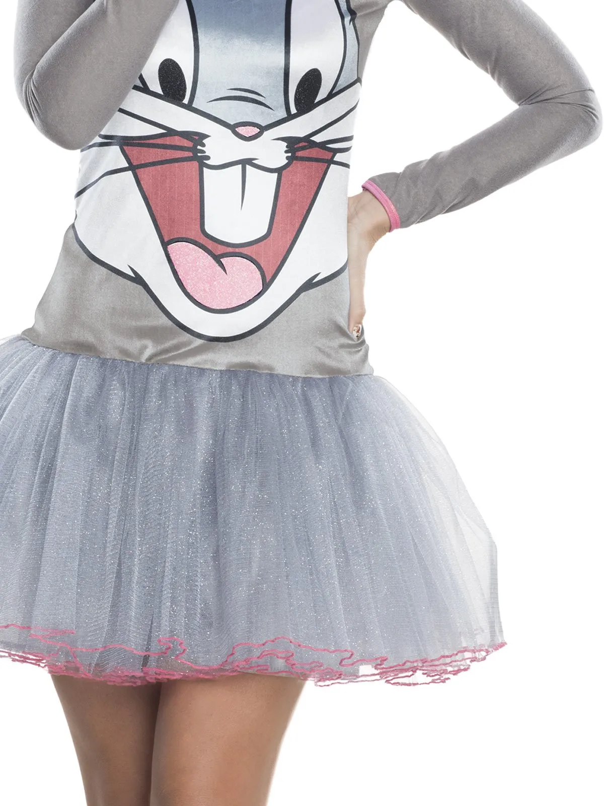 Bugs Bunny Hooded Tutu Costume for Adults - Warner Bros Looney Tunes