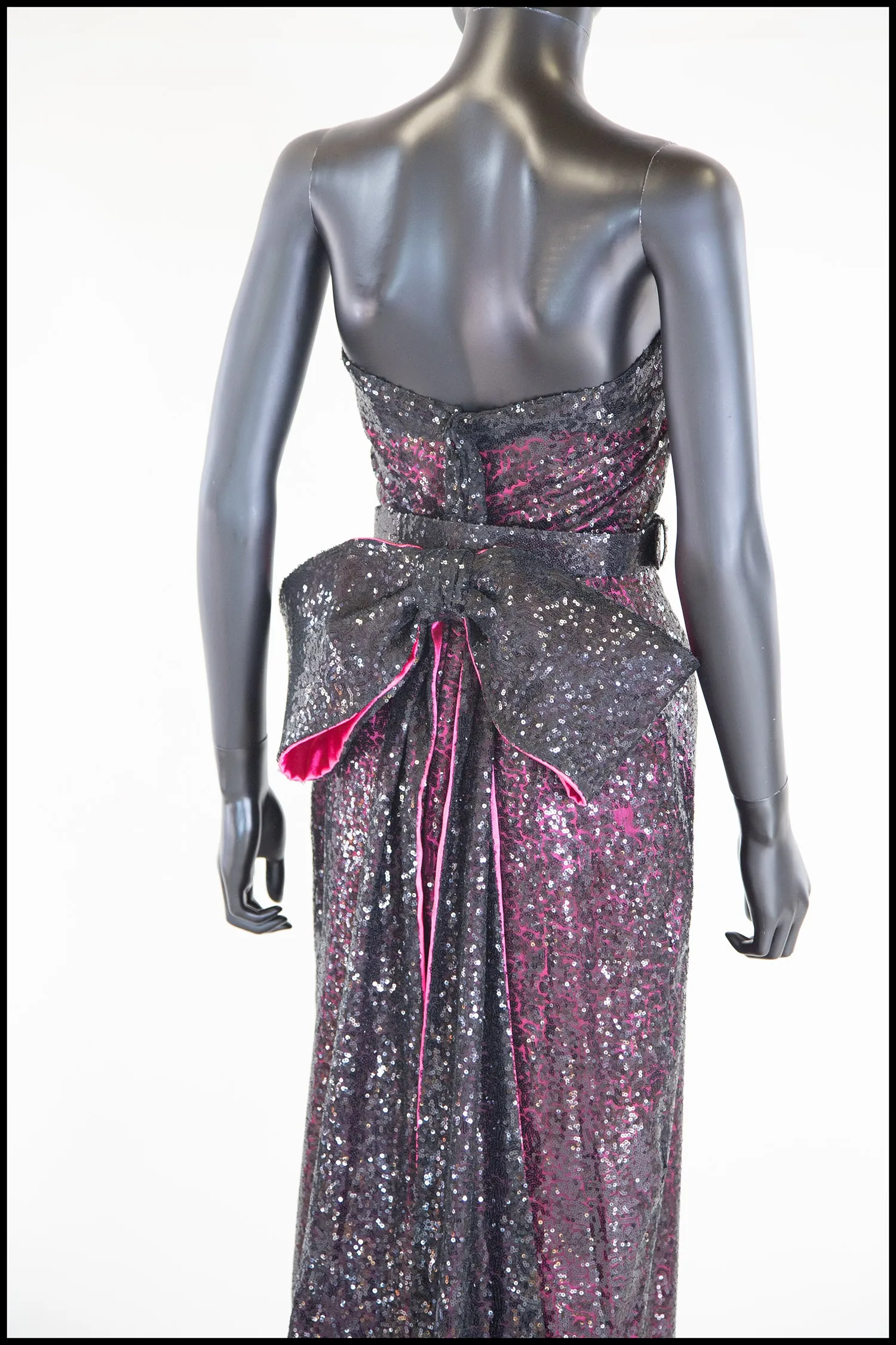 Cabaret - Black Pink Sequin Cocktail Dress