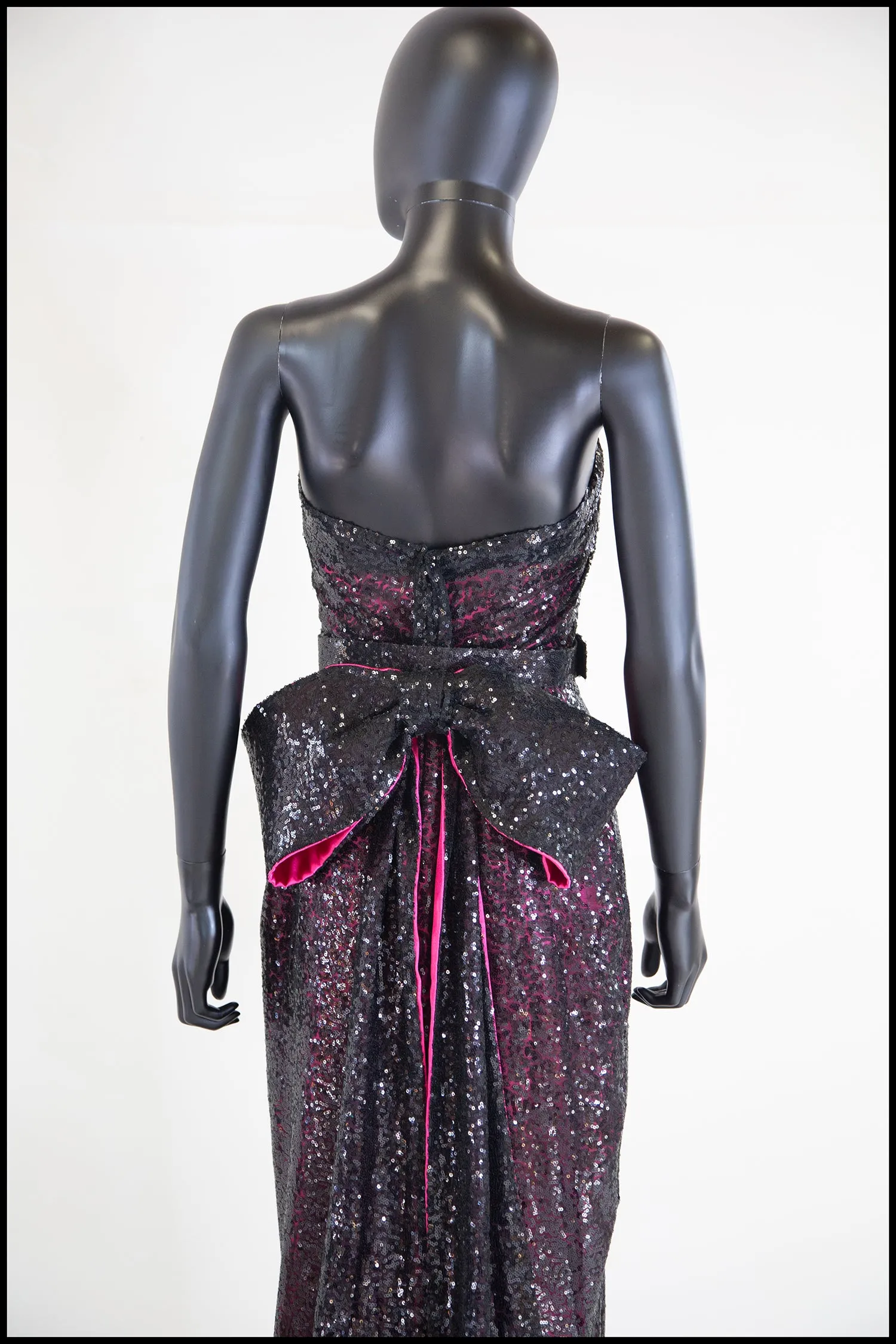 Cabaret - Black Pink Sequin Cocktail Dress