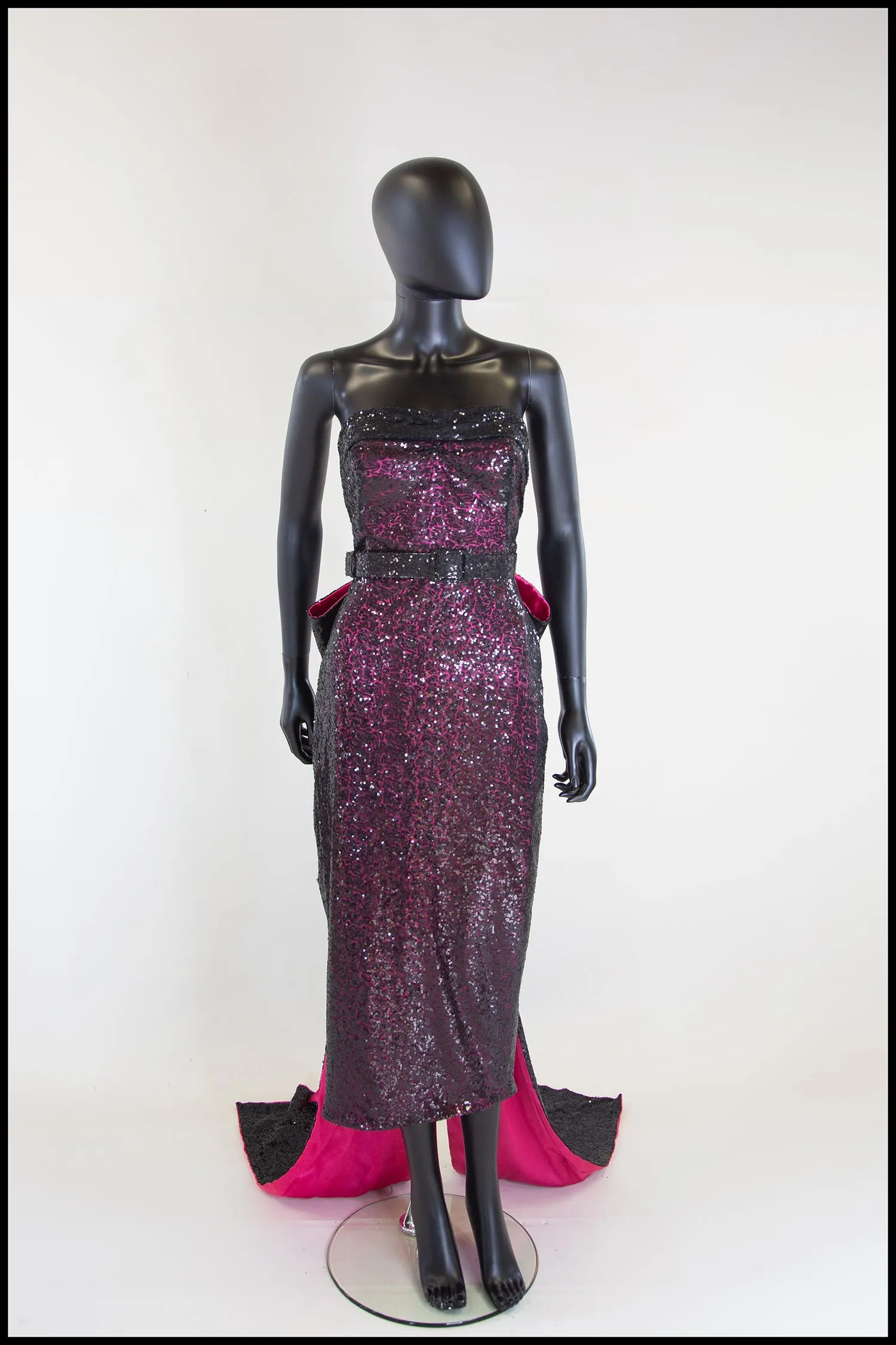 Cabaret - Black Pink Sequin Cocktail Dress