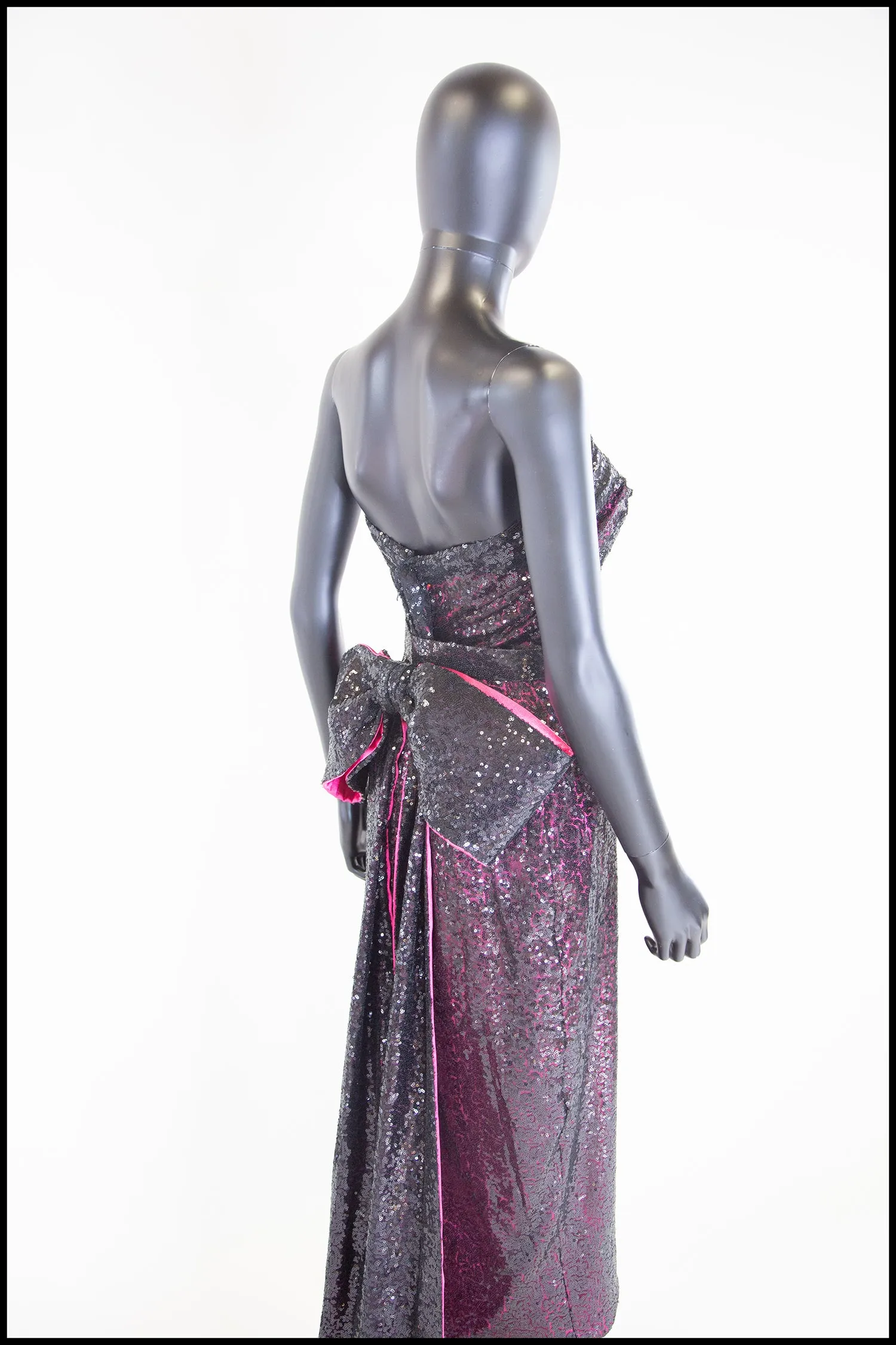 Cabaret - Black Pink Sequin Cocktail Dress