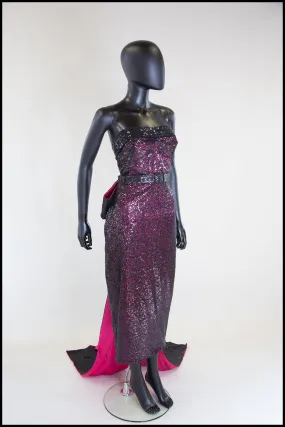 Cabaret - Black Pink Sequin Cocktail Dress