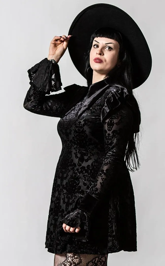 Carpe Noctem Collar Dress