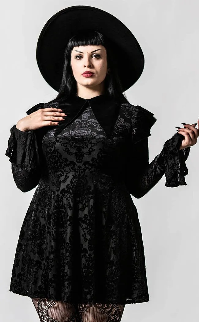 Carpe Noctem Collar Dress