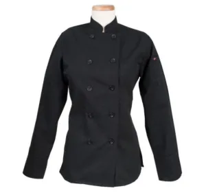 Chef Coat Women Blk Med