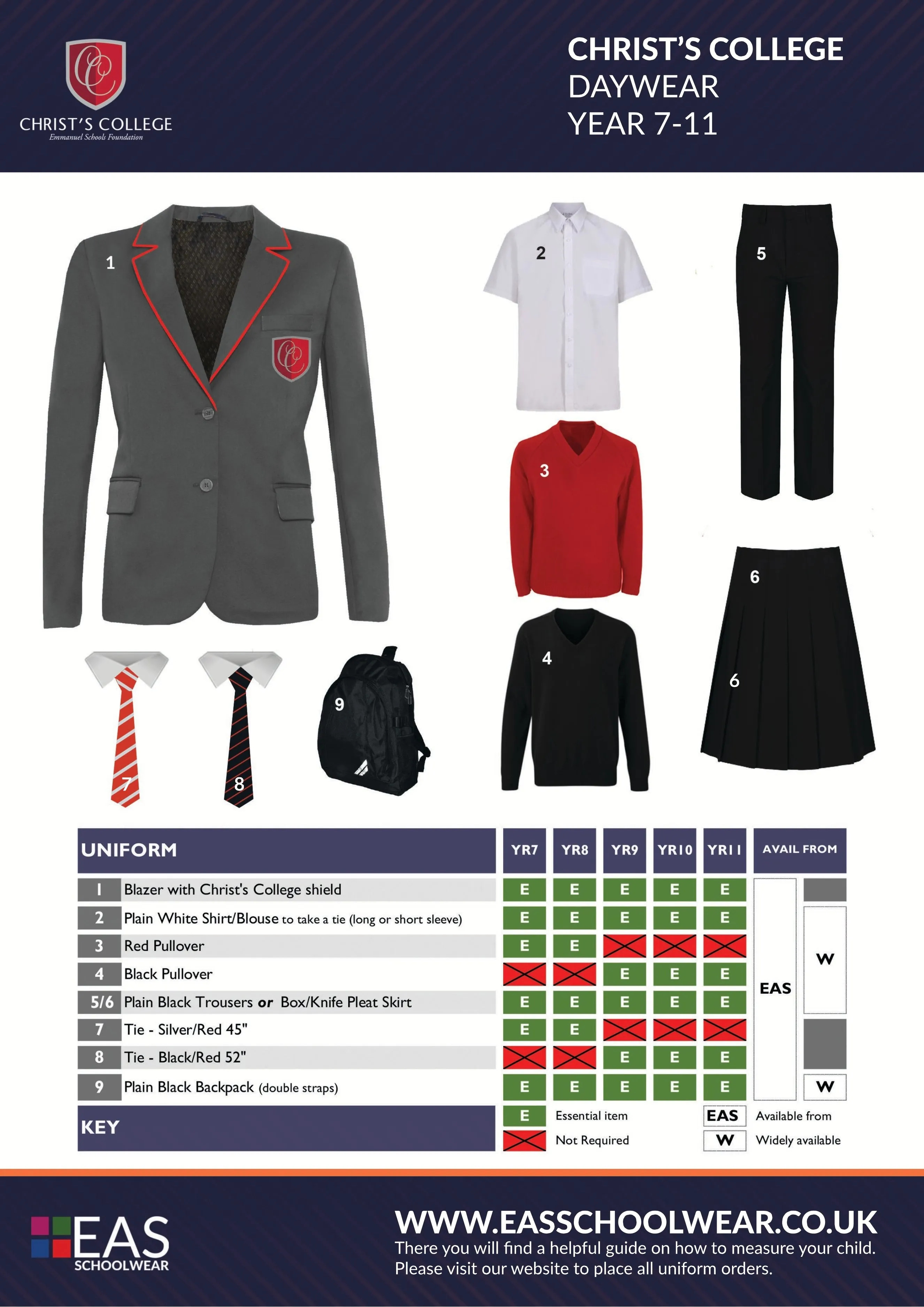 Christ's College Boys Fit Blazer