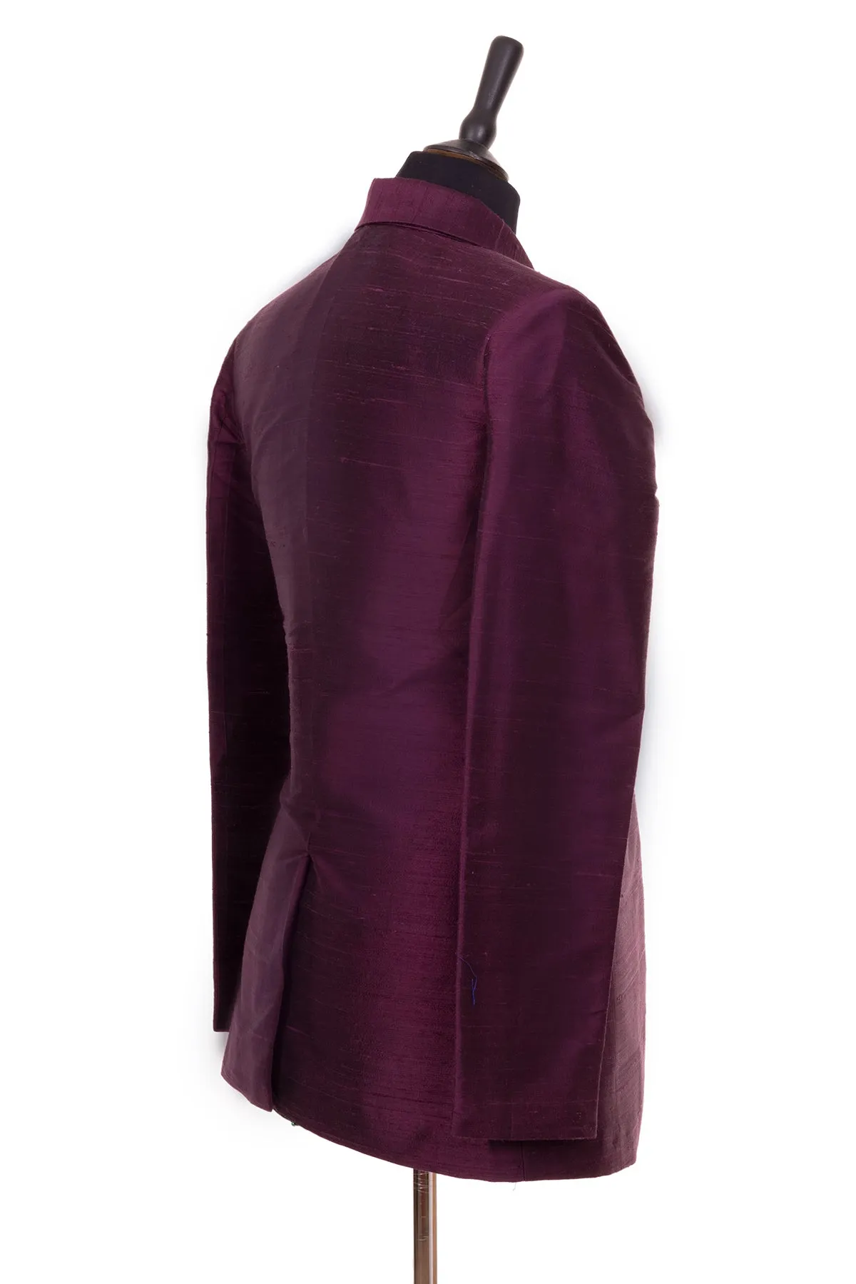 Classic Blazer in Aubergine