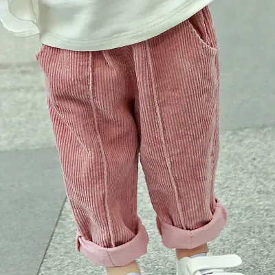 Comfy Colorful Corduroy Trousers