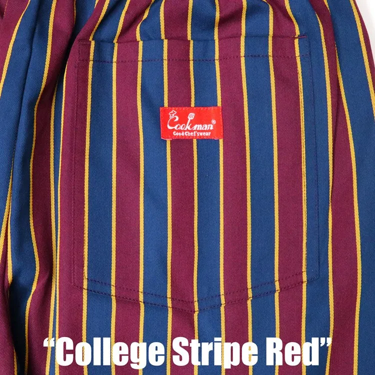 Cookman Chef Pants - College Stripe Red