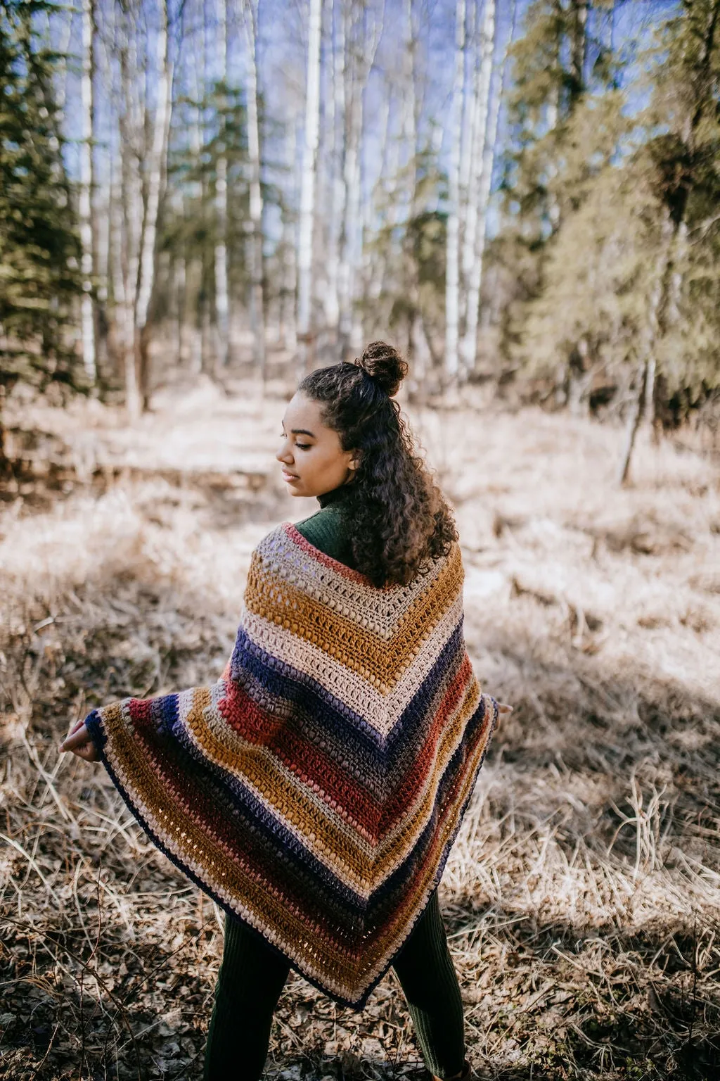 Crochet Kit - Wasilla Poncho (Adult)